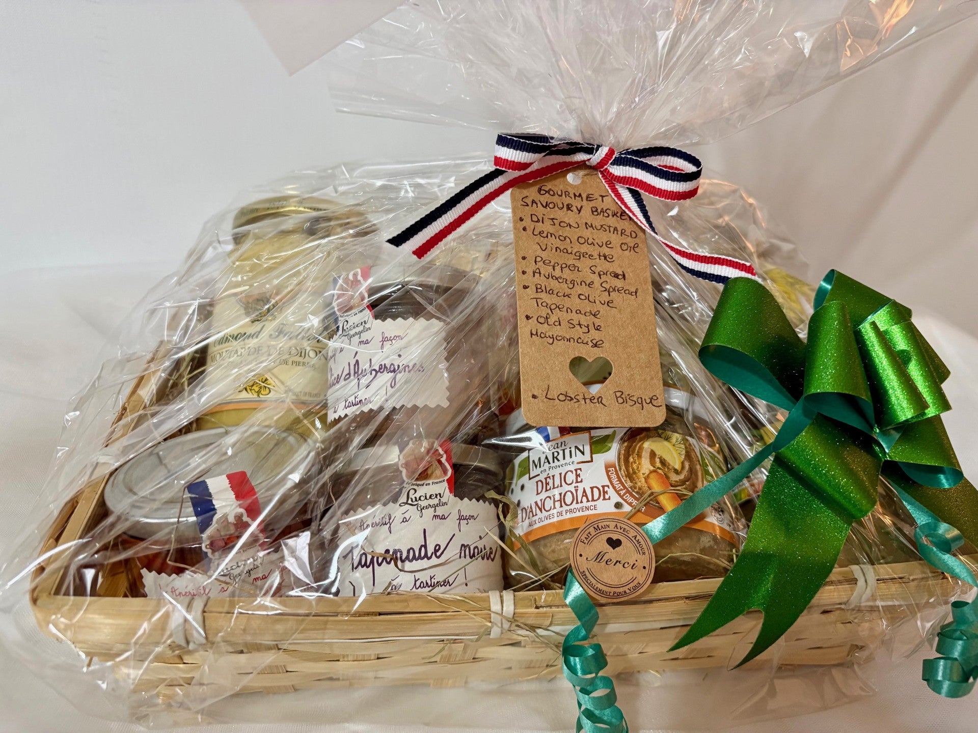 Luxury French Savoury Gourmet Basket – Dijon Mustard, Olive Oils, Spreads & Provençal Specialities