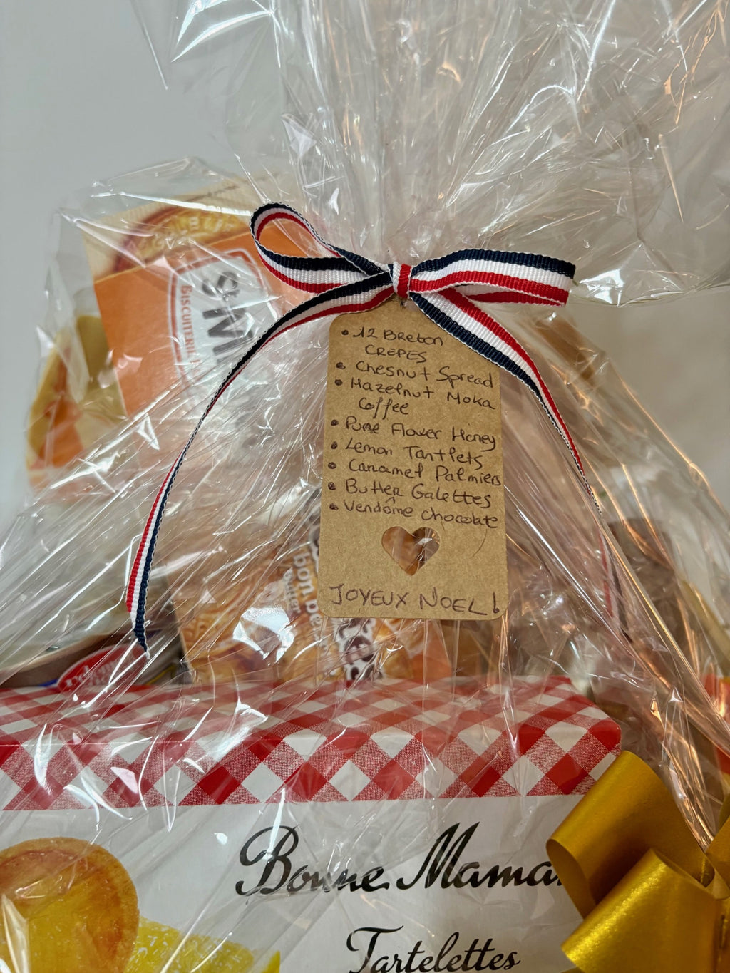 Sweet French Breakfast & Coffee Gift Basket – Crêpes, Honey, Chestnut Spread, Bonne Maman Tartelettes & Gourmet Treats