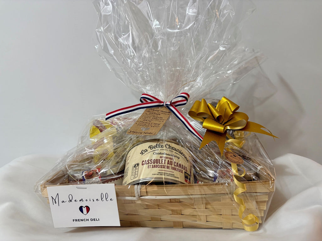French Terroir Gourmet Basket – Cassoulet, Sausages, Pâtés & Authentic Regional Specialties