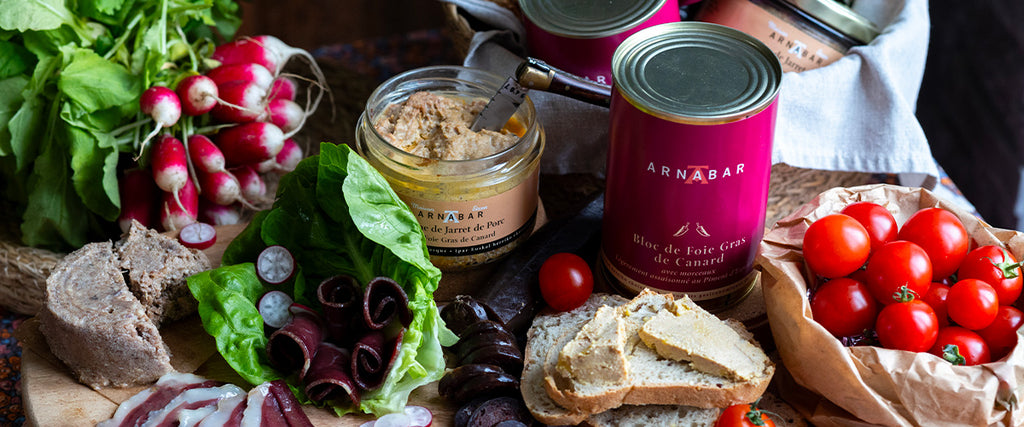 Arnabar - Traditional Duck Foie Gras Bloc with chunks 130g