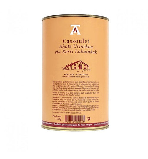Arnabar - Traditional Basque-style duck Cassoulet 1150g