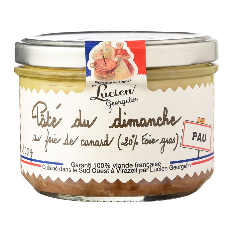 Lucien Georgelin Pâté Au Foie Gras 200g