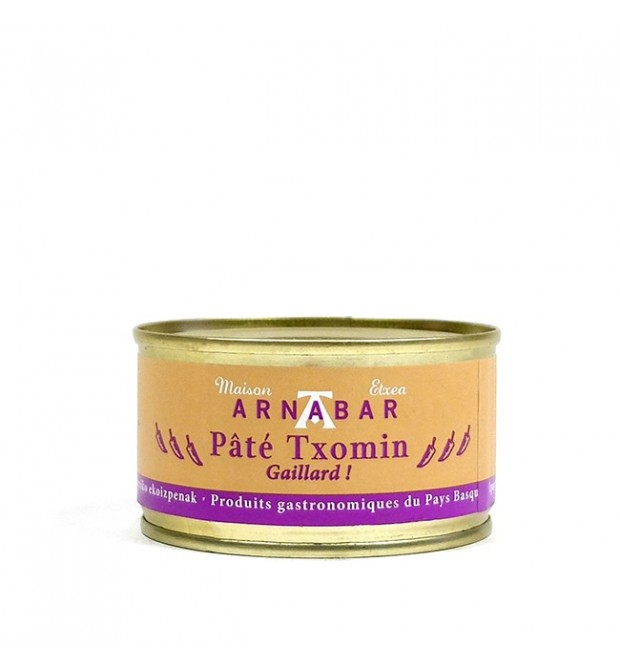 Arnabar - Pâté Txomin – Very Spicy 125g