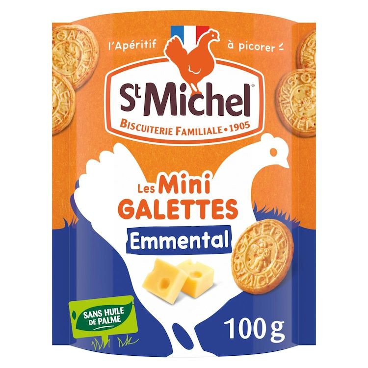 St Michel – Emmental Cheese Biscuits 100g